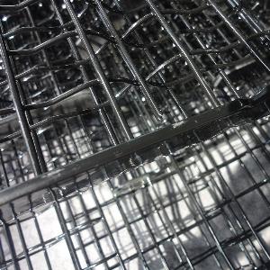 Black powder coated cage